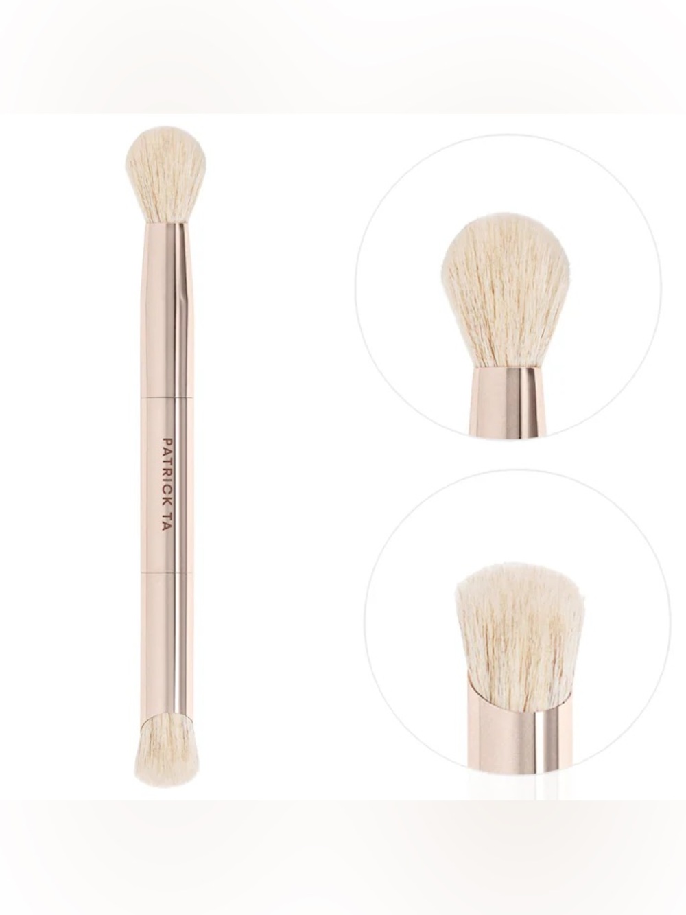 New Patrick Ta Dual-Ended Concealer Brush